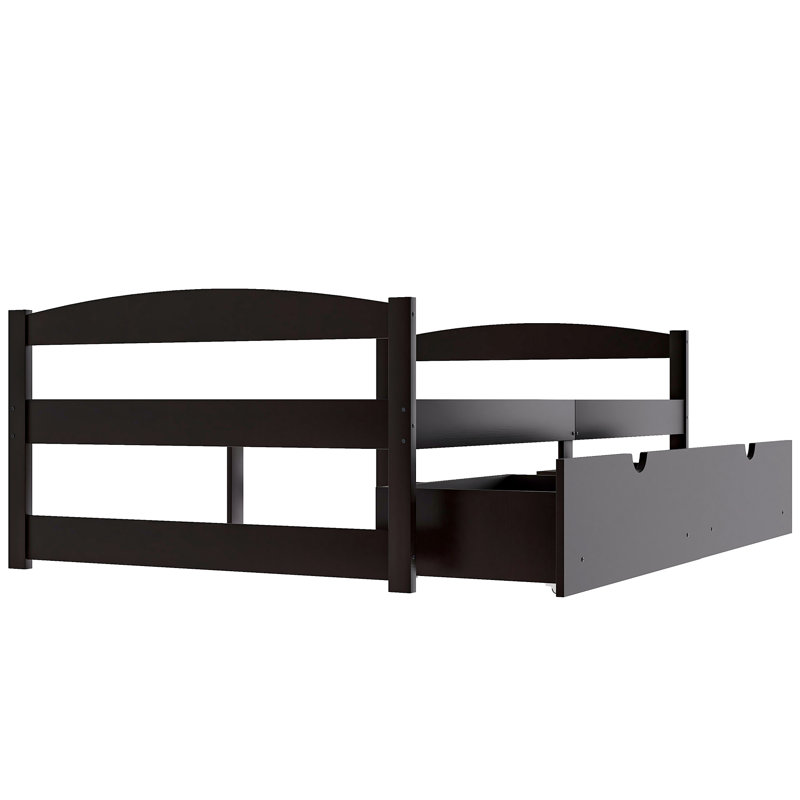 Harriet Bee Vosgan Solid Wood Daybed with Trundle & Reviews Wayfair